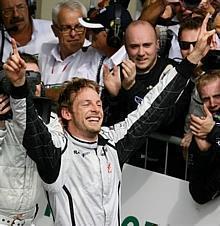 Fährt 2010 für McLaren Mercedes: Jenson Button. Foto: L. Gorys/auto-reporter.net 